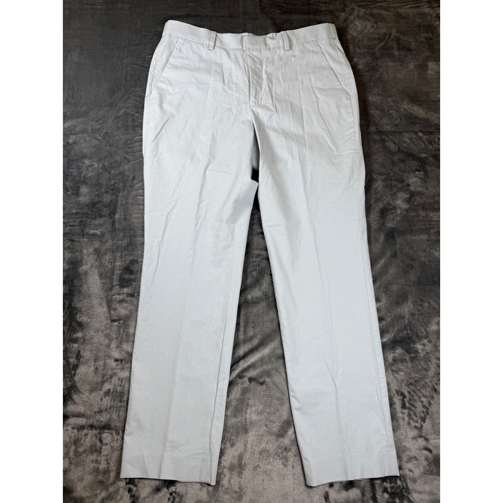 Express Extra Slim Dress Pants Mens 32x30 Light Blue Wedding Homecoming